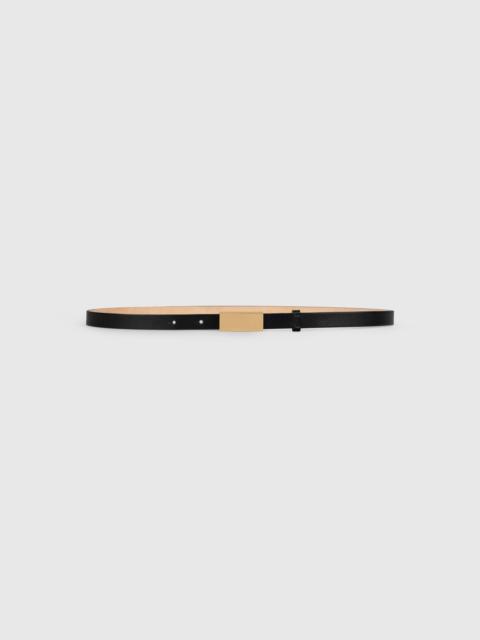 Victoria Beckham Portofino Mirror Belt Micro 15mm Shiny Calf Leather
