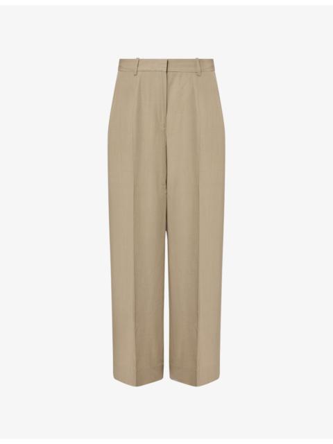TOTEME Wide-Leg Fluid Woven Trousers