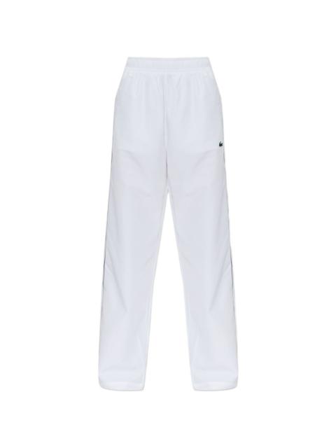 LACOSTE logo-patch sport track pants