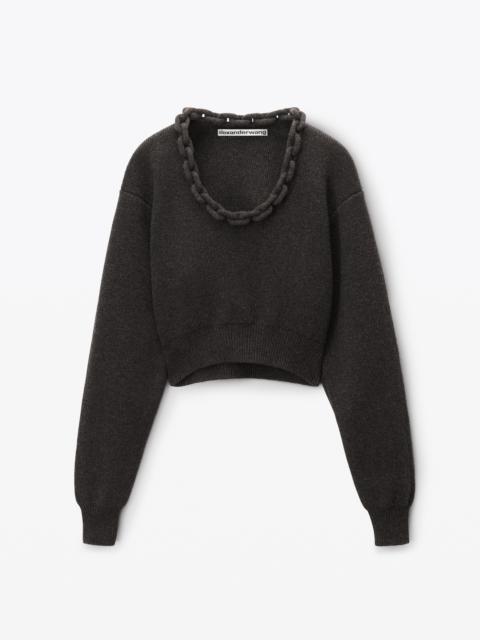 Alexander Wang scoop neck in soft wool cashmere