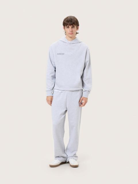 PANGAIA Mens Midweight Straight Leg Track Pants - Grey Marl