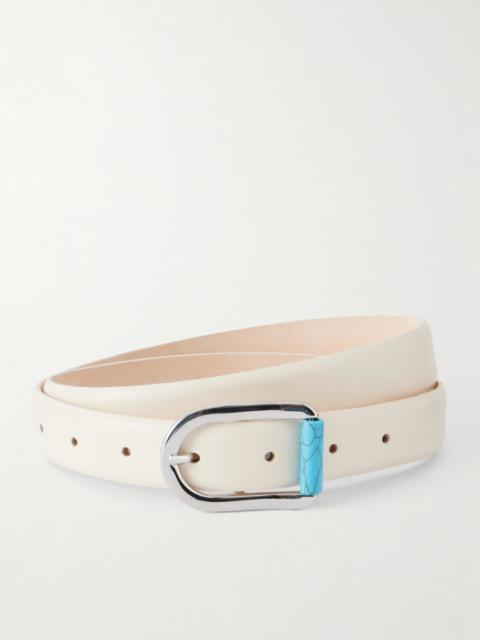 DÉHANCHE Mija Turquoise-embellished Leather Belt