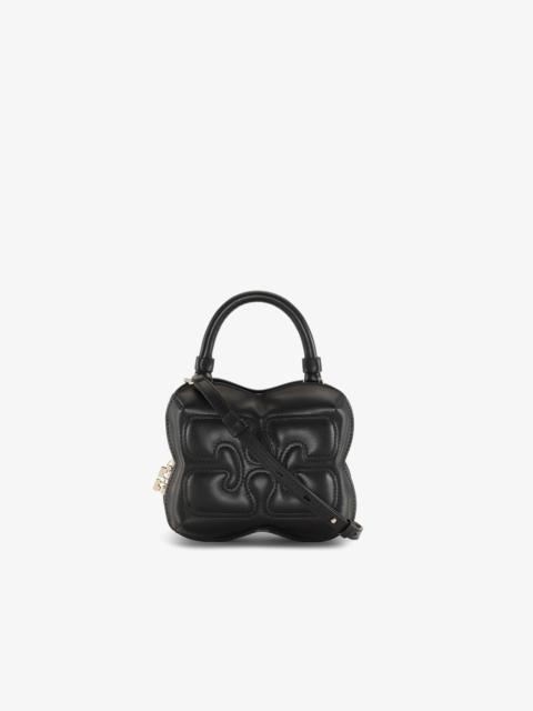 GANNI BLACK SMALL BUTTERFLY CROSSBODY BAG