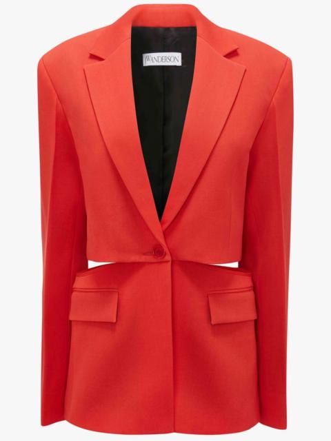 JW Anderson CUT OUT SB BLAZER