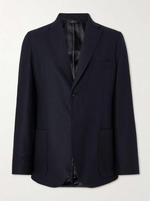 Brioni Unstructured Wool-Felt Blazer