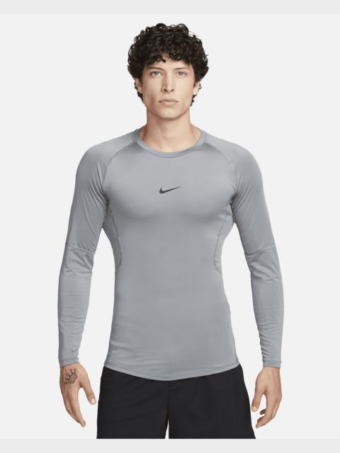 Nike Pro Men's Dri-FIT Tight Long-Sleeve Fitness Top