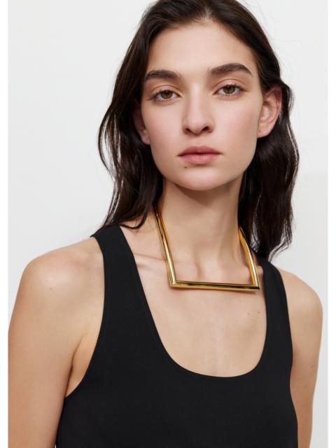 BEVZA Bevza Square Necklace - Golden