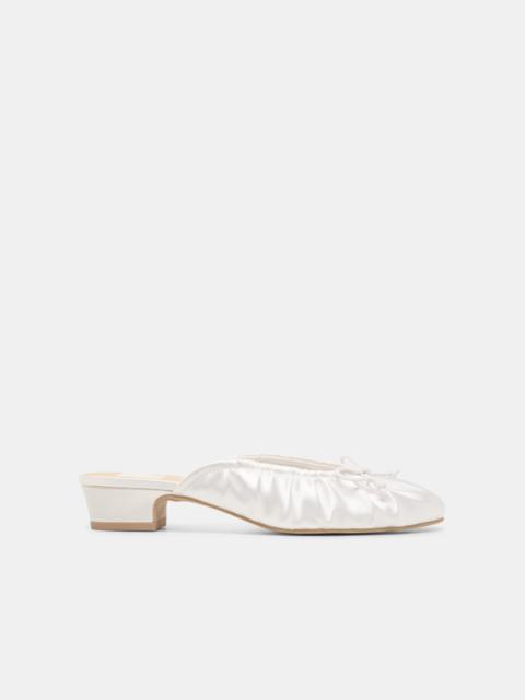 dolce vita ARDENA SATIN HEELS TRUE WHITE SATIN