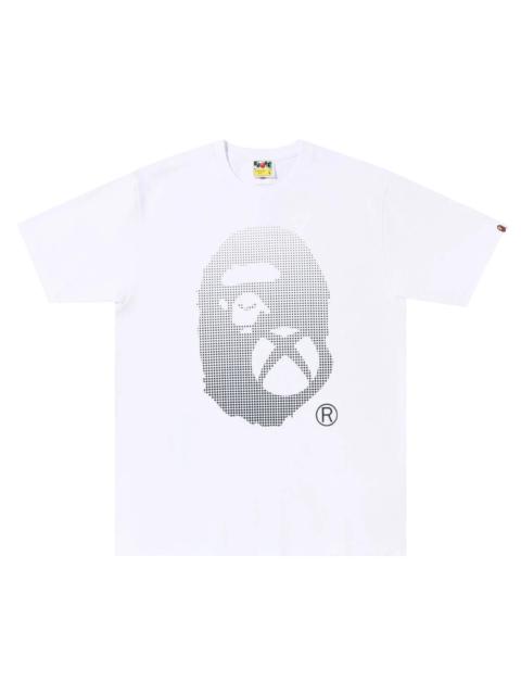 A BATHING APE® BAPE x Xbox Ape Head Tee #1 'White'