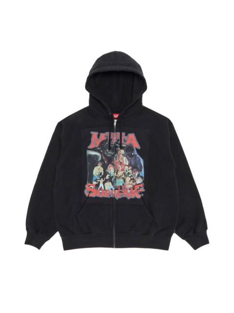 Supreme Muta Zip Up Hooded Sweatshirt 'Black'