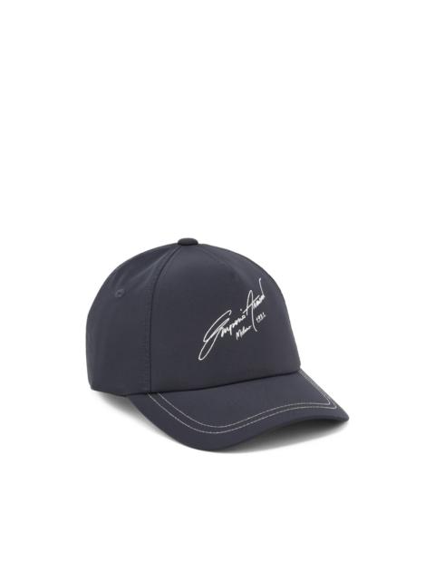 EMPORIO ARMANI curved peak baseball cap