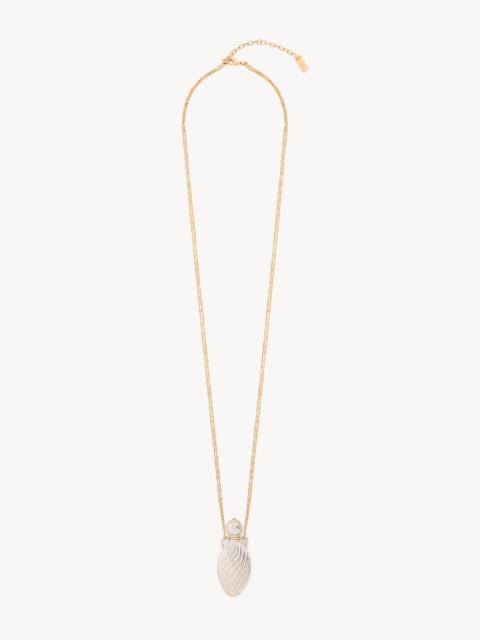 Chloé THE CHLOÉ MIRROR PENDANT NECKLACE