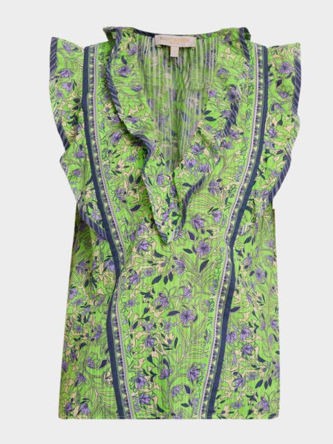 RAMY BROOK Samson Printed Cotton Top