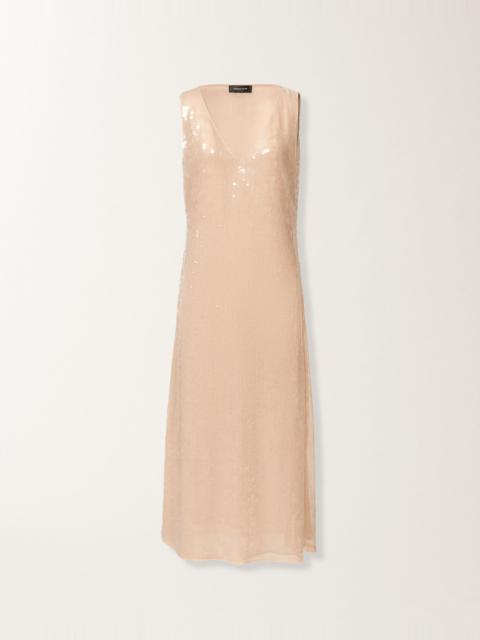 FABIANA FILIPPI Water-effect sequin dress