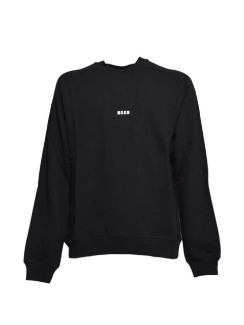 MSGM logo crew-neck sweatshirt