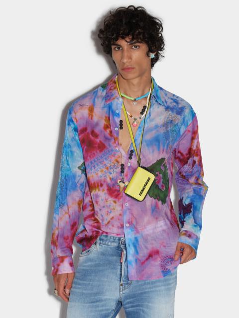 DSQUARED2 DROPPED SHOULDER SHIRT