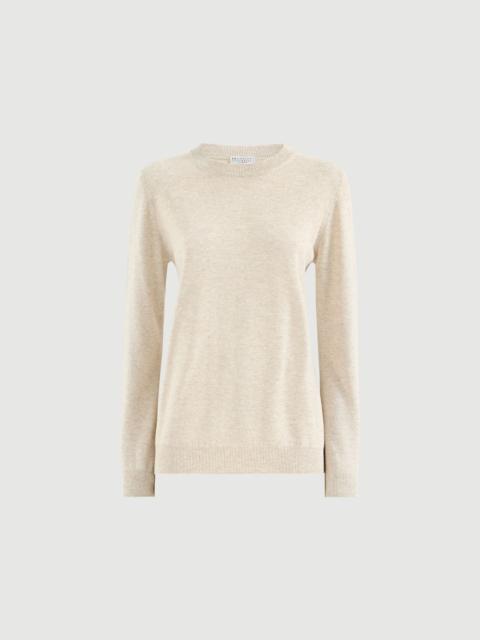 Brunello Cucinelli Cashmere sweater with monili