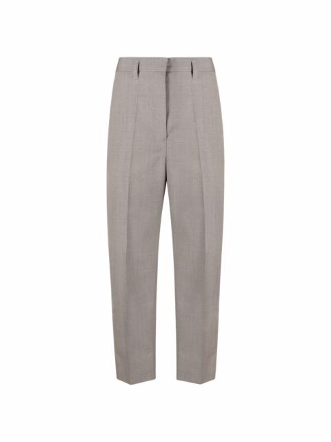 high-rise tailored trousers