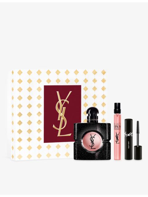 SAINT LAURENT Black Opium Eau De Parfum & Mini Lash LaTeX Gift Set