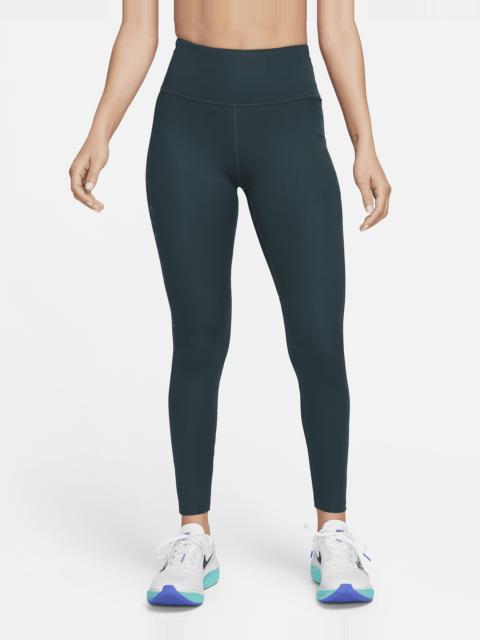 Nike Women's Fast Mid-Rise 7/8 Printed Leggings with Pockets