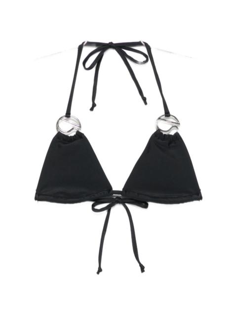 COPERNI logo-appliqué bikini top