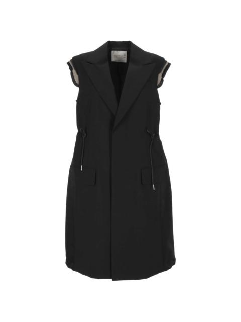 sacai sleeveless jacket