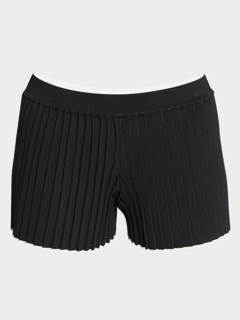 JACQUEMUS Pleated Knit Shorts