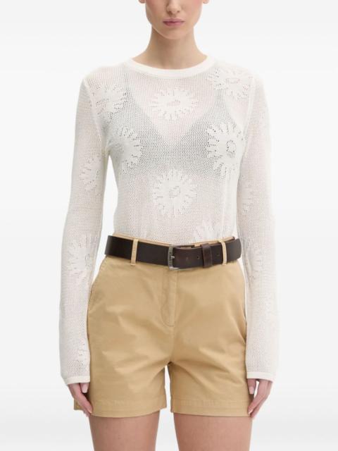 HUGO daisy-pattern sweater