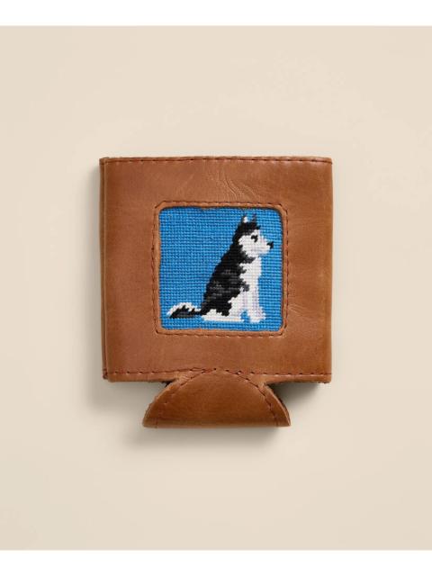 Brooks Brothers Smathers & Branson Needlepoint Husky Can Cooler