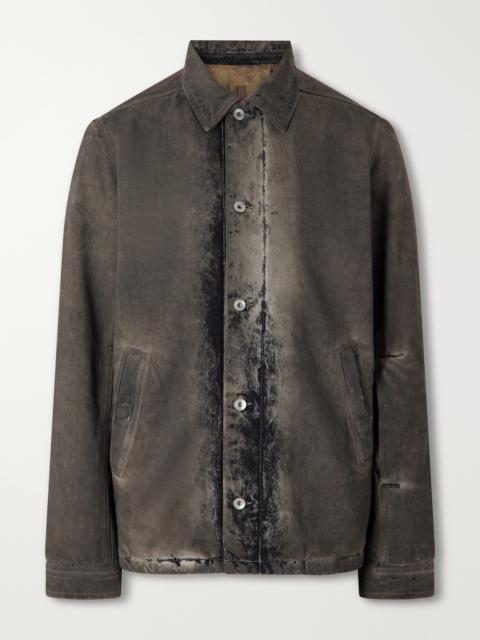 Rick Owens DRKSHDW Brad Washed-Denim Jacket