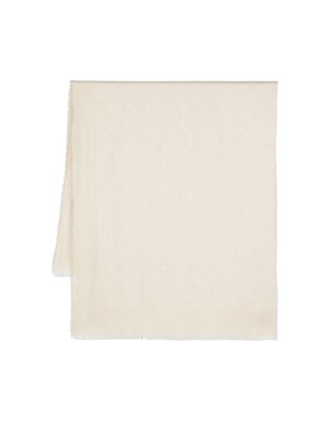 FERRAGAMO jacquard-logo lurex scarf