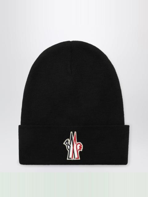 Moncler Grenoble Black wool beanie
