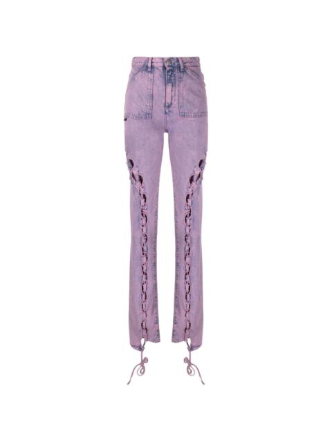 AVAVAV mid-rise straight-leg jeans