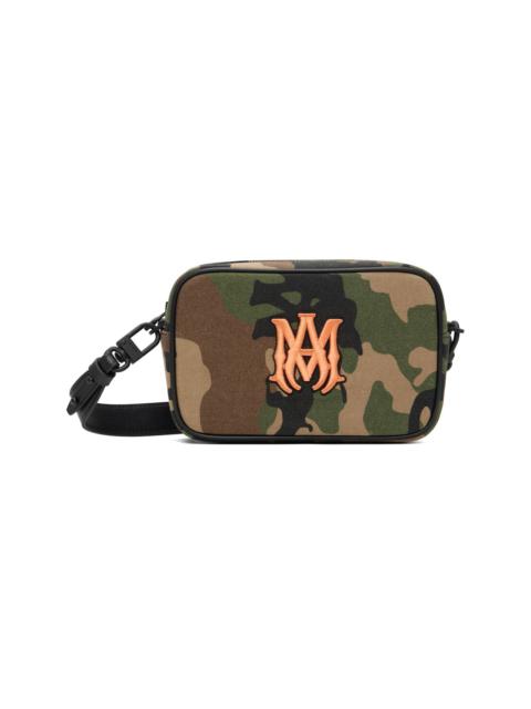 AMIRI Khaki MA Camo Camera Bag