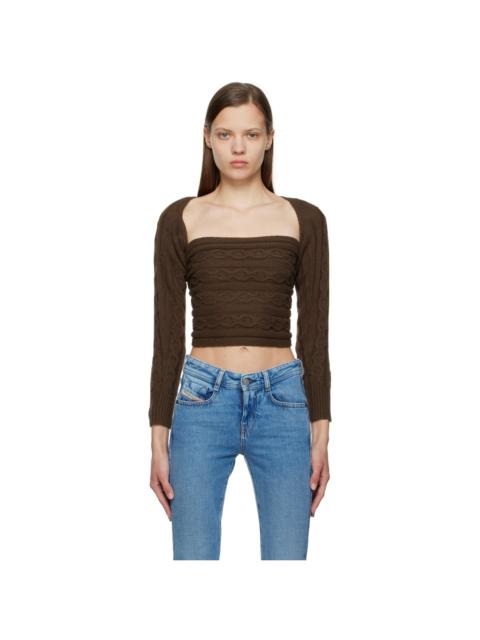 gimaguas SSENSE Exclusive Brown Mariona Sweater