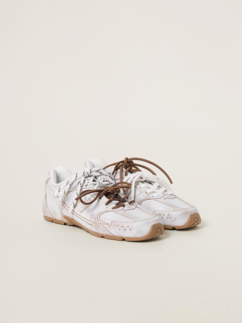 New Balance X Miu Miu 530 SL leather sneakers