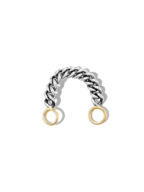 MARLA AARON Silver Heavy Curb Chain Ring