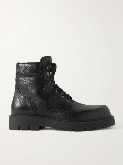 Bottega Veneta Haddock Full-Grain Leather Boots