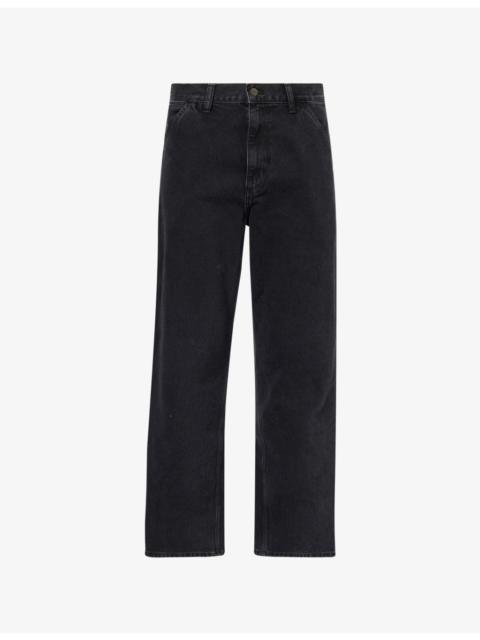 Carhartt Single Knee Straight-Leg Denim Trousers