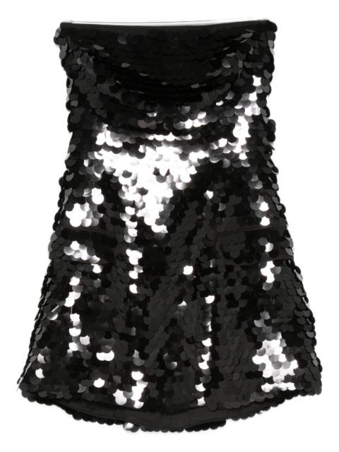 Paris Georgia Mermaid sequin-embellished mini dress