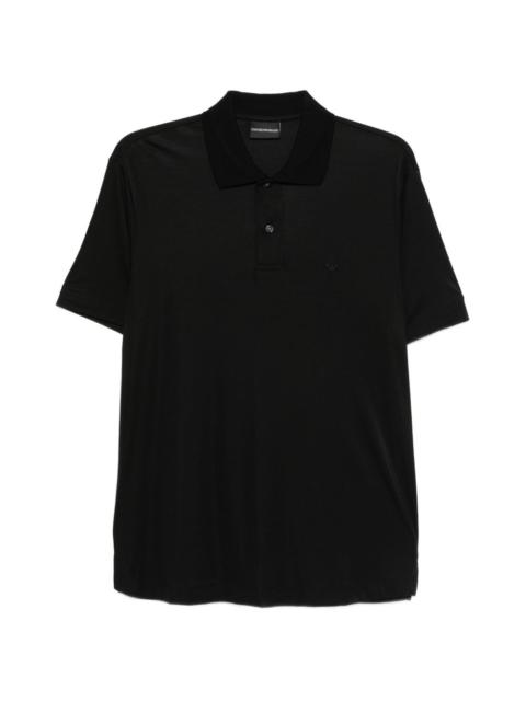EMPORIO ARMANI buttoned polo shirt