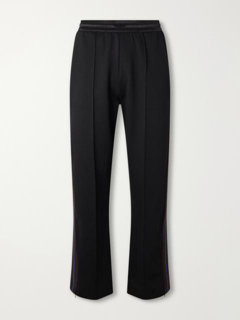 WALES BONNER Form Straight-Leg Striped Jersey Sweatpants
