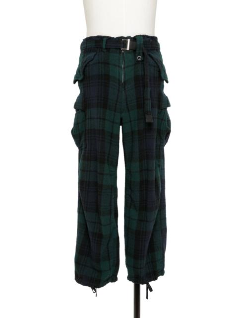 sacai Wool Shrivel Pants