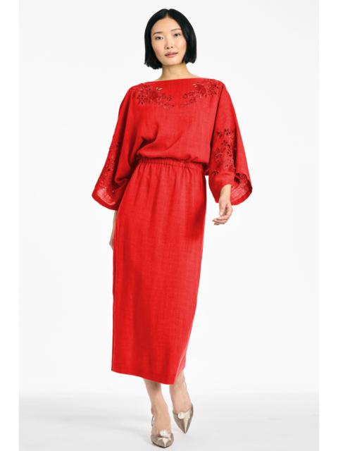 SACHIN & BABI KIERA DRESS - CHERRY