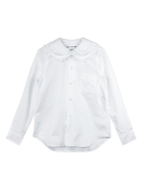 Comme des Garçons GIRL Teiban Frilled Collar Blouse