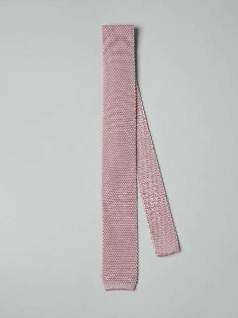 Silk knit tie