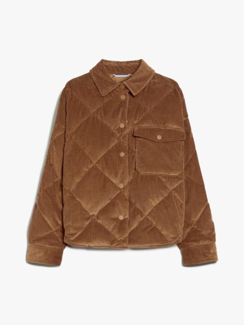 WEEKEND Max Mara MEANA Water-repellent velvet padded jacket