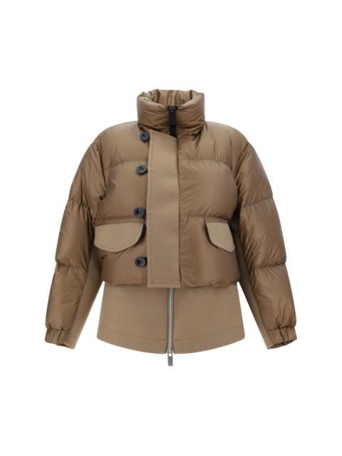 layered puffer jacket