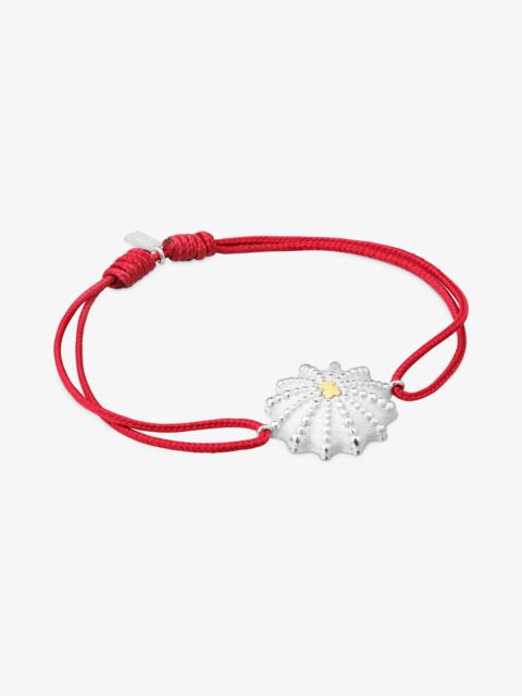 TOUS Two-tone and red nylon Bracelet TOUS Grain Arrecife de Coral