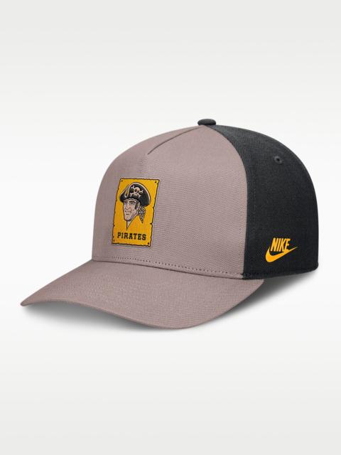 Nike Pittsburgh Pirates Cooperstown Rise Men's Nike MLB A-Frame Adjustable Hat